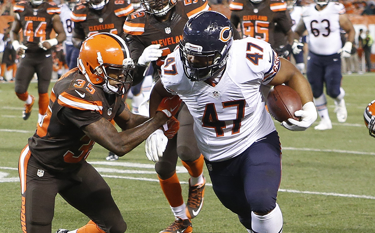 Bears waive fullback Paul Lasike