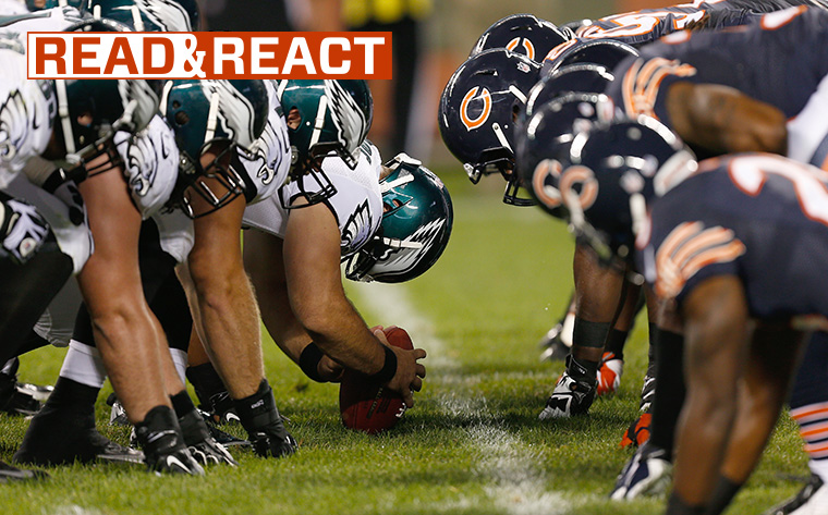 Read and React: Bears-Eagles