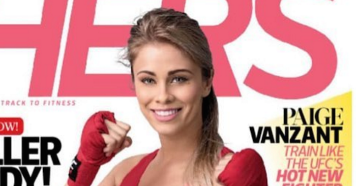 VanZant Lands Cover Of Muscle And Fitness Hers — Look!