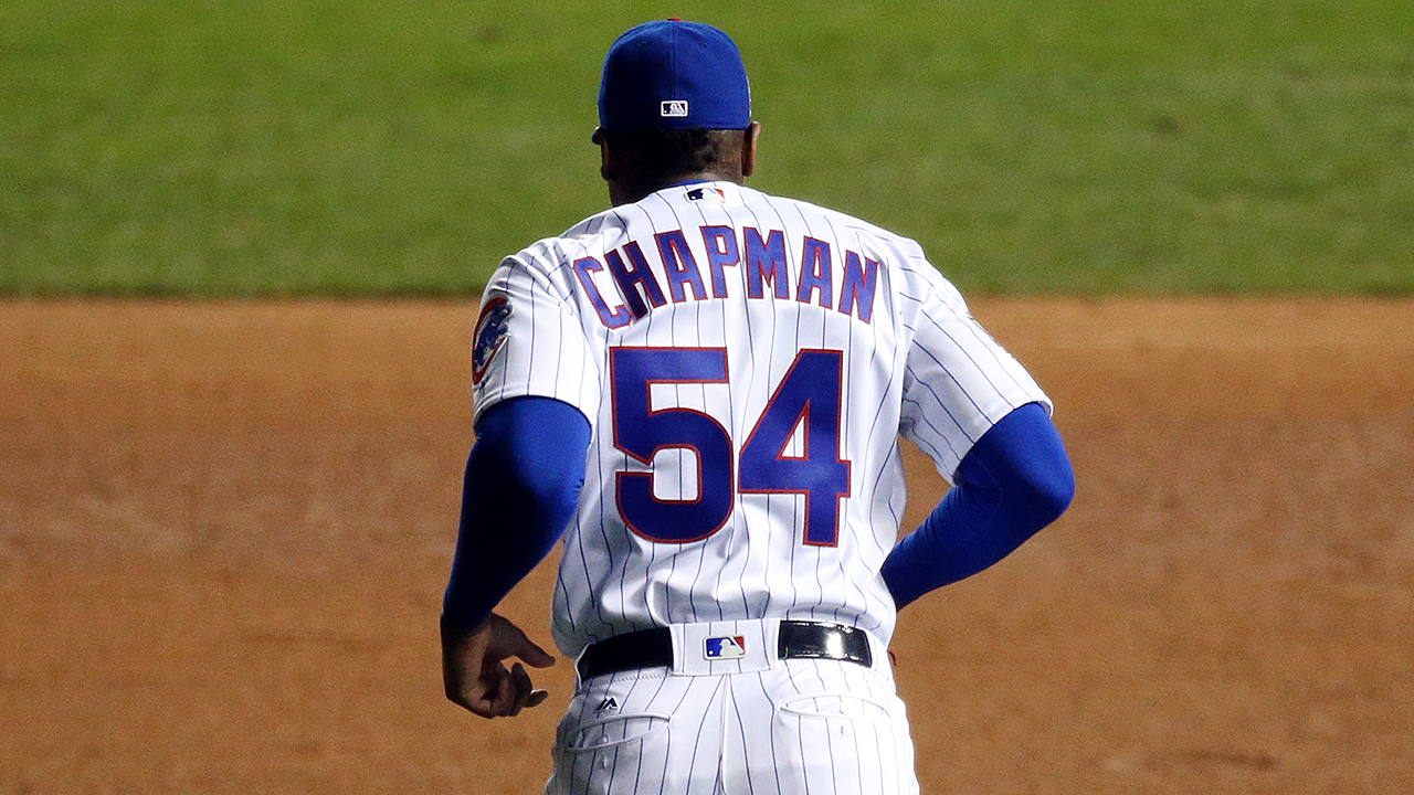 Focused Chapman gets the job done for Cubs