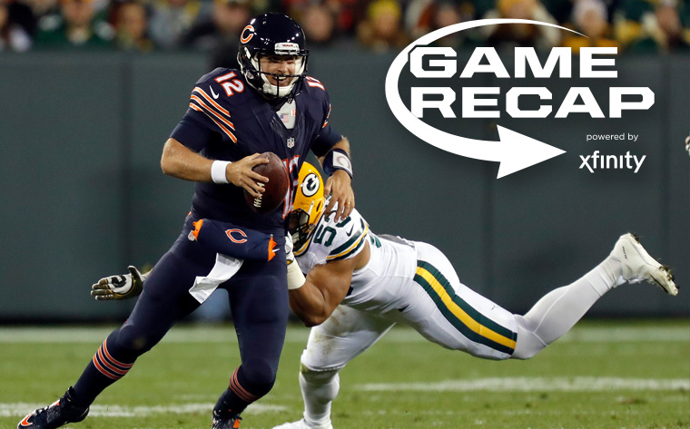 Depleted Bears burned by Rodgers