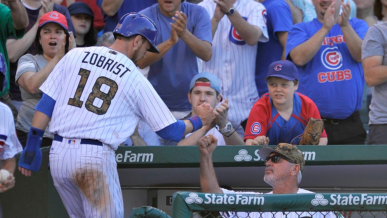 Maddon appreciates Zobrist's unique impact