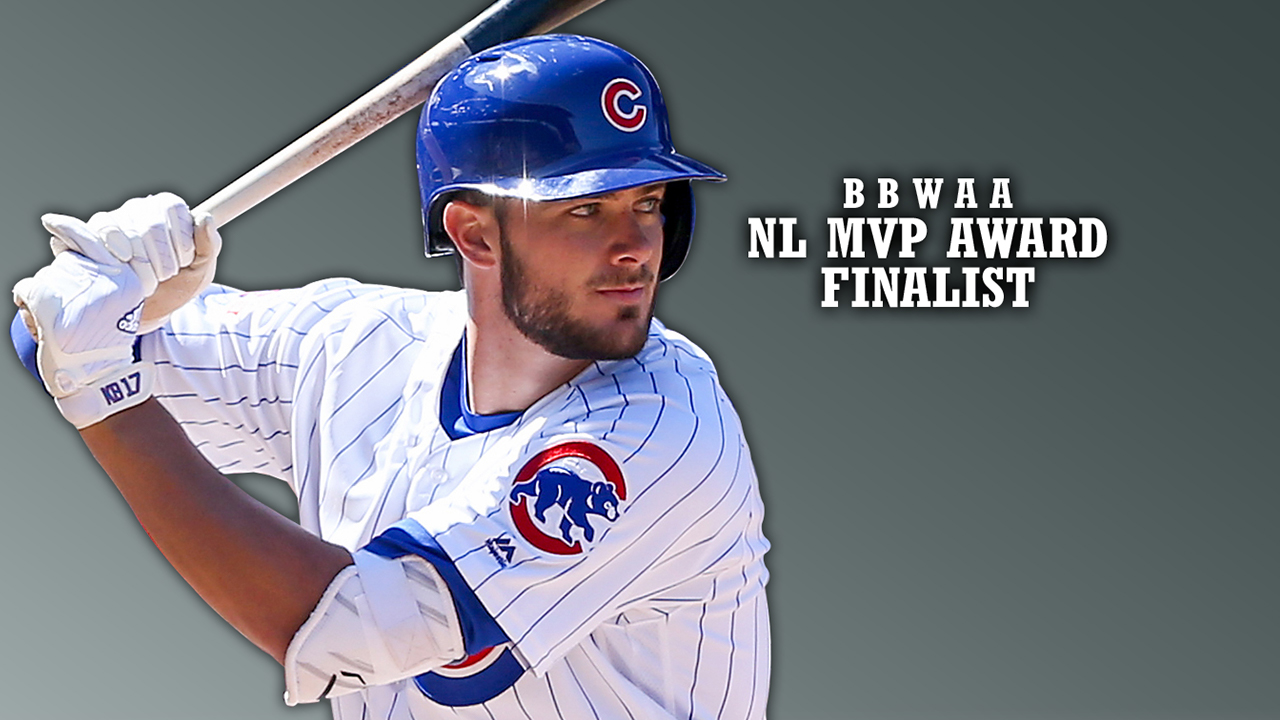 Bryant looking to join elite company as NL MVP