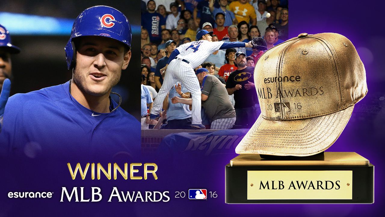 Rizzo adds hardware with pair of MLB Awards