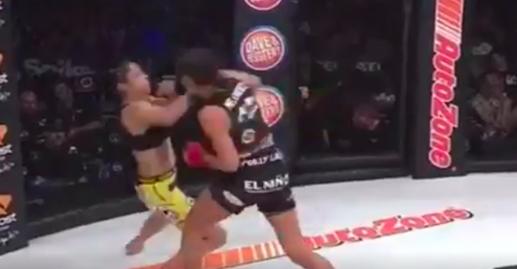 VIDEO | Gilbert Melendez’s wife Keri Anne Taylor Melendez scores a big KO in her MMA debut