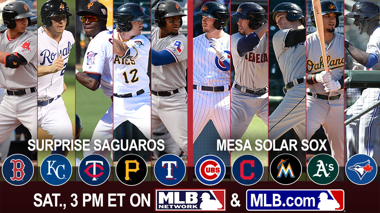 Watch Cubs prospects in today's AFL title game