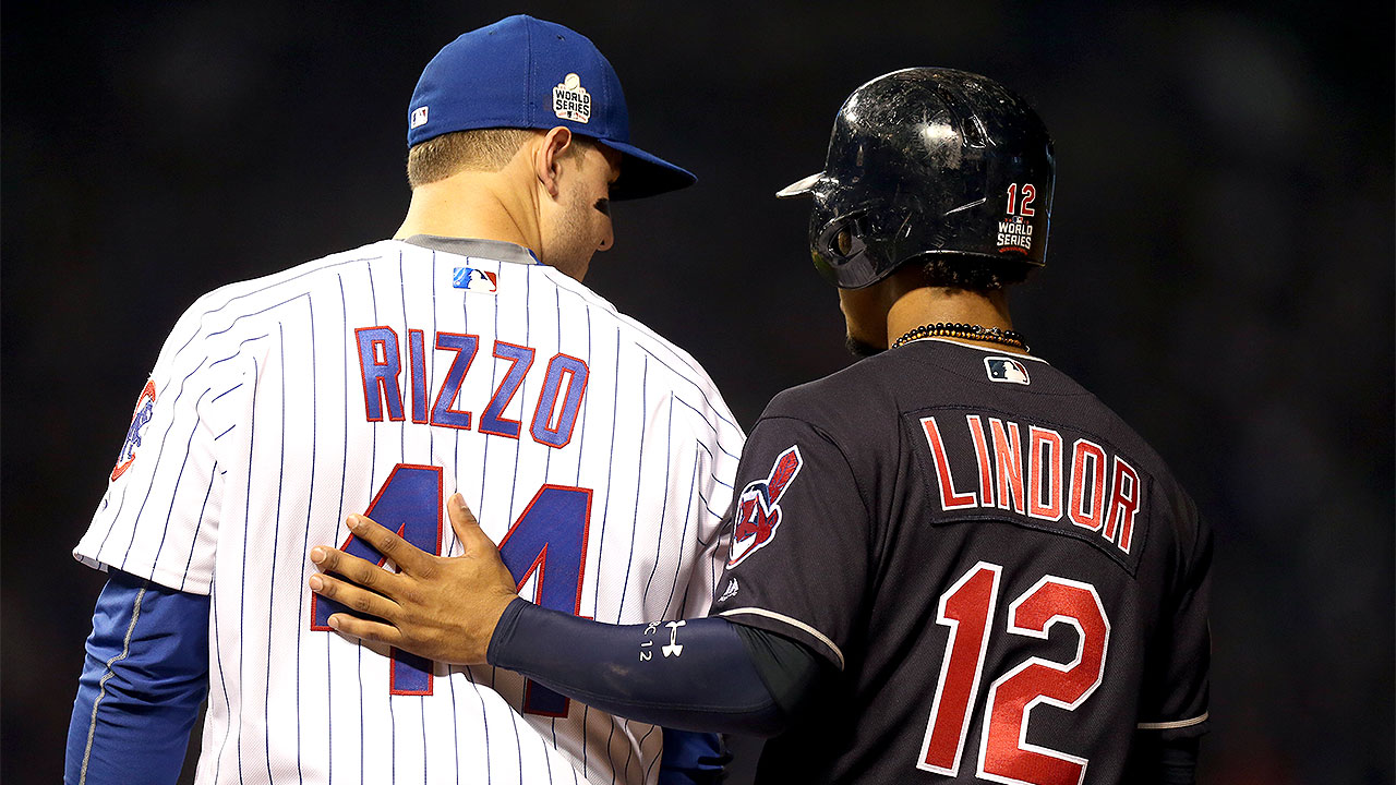 Rizzo wins NL Platinum Glove Award