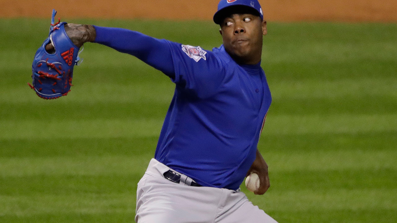 Chapman disagrees with how Cubs used him in postseason