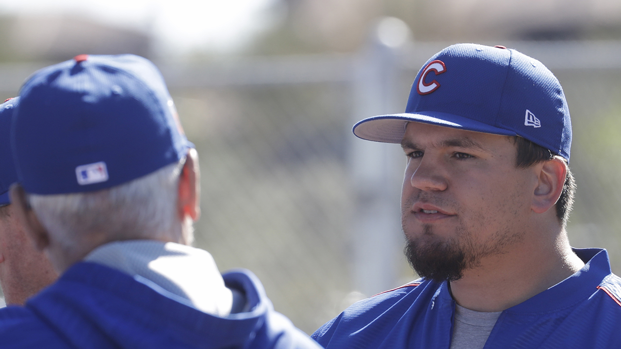 Schwarber: I'm the third catcher