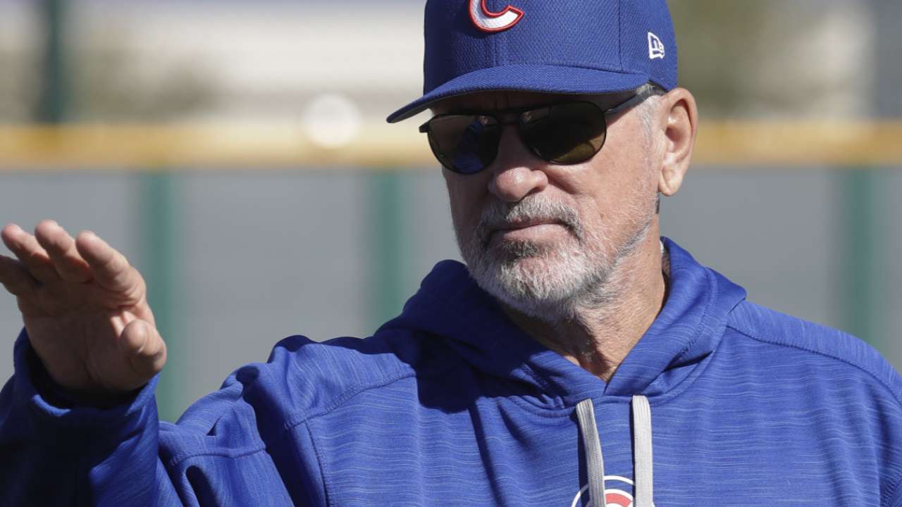 Cubs reveal rotation for first 4 spring games