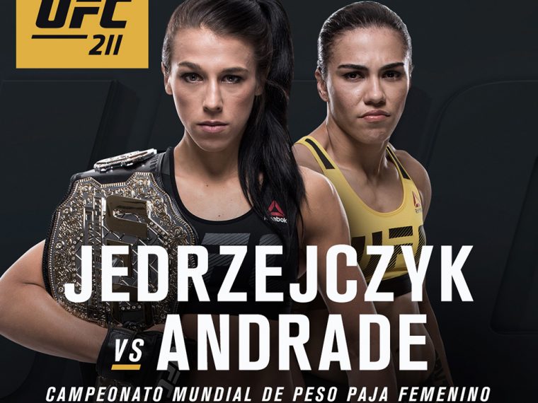 Joanna Jedrzejczyk vs Jessica Andrade Official For UFC 211