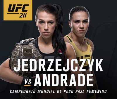 Joanna Jedrzejczyk vs Jessica Andrade Official For UFC 211