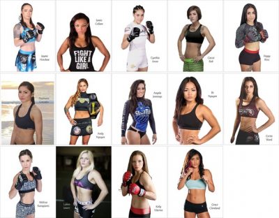 King of the Cage Signs Fourteen Women Fighters to Exclusive Contracts