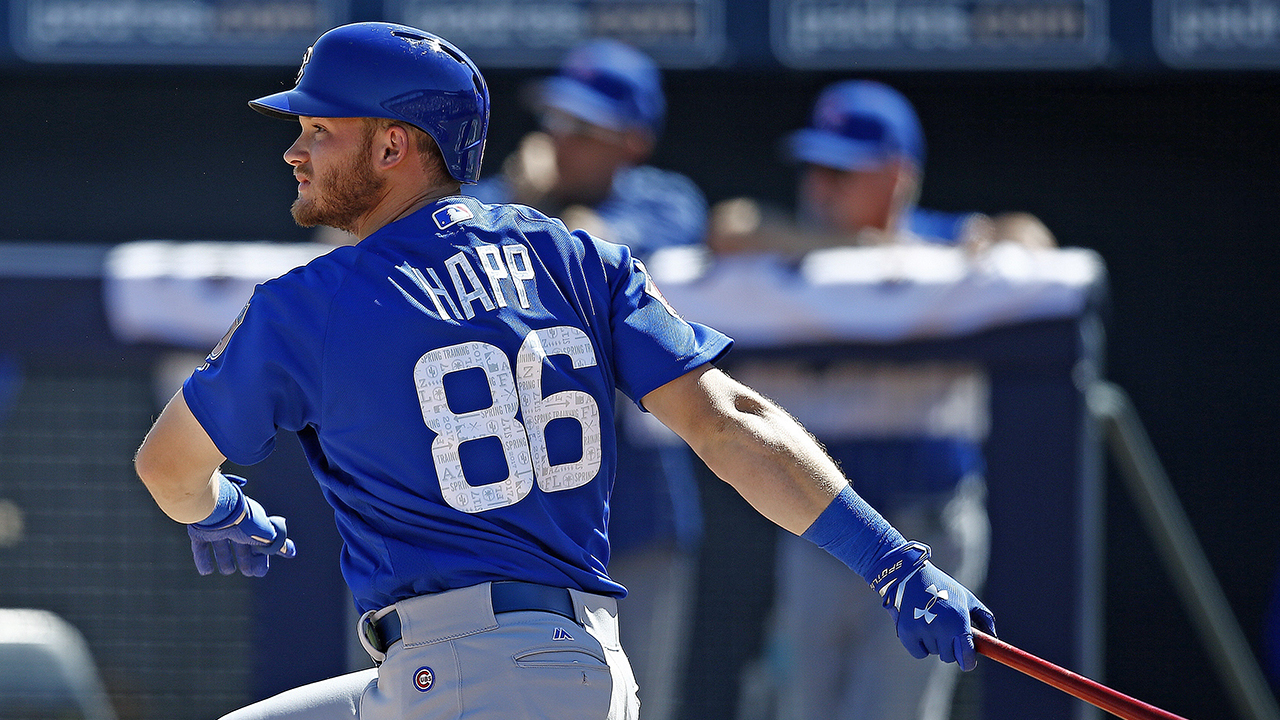 Happ getting comfortable at second base