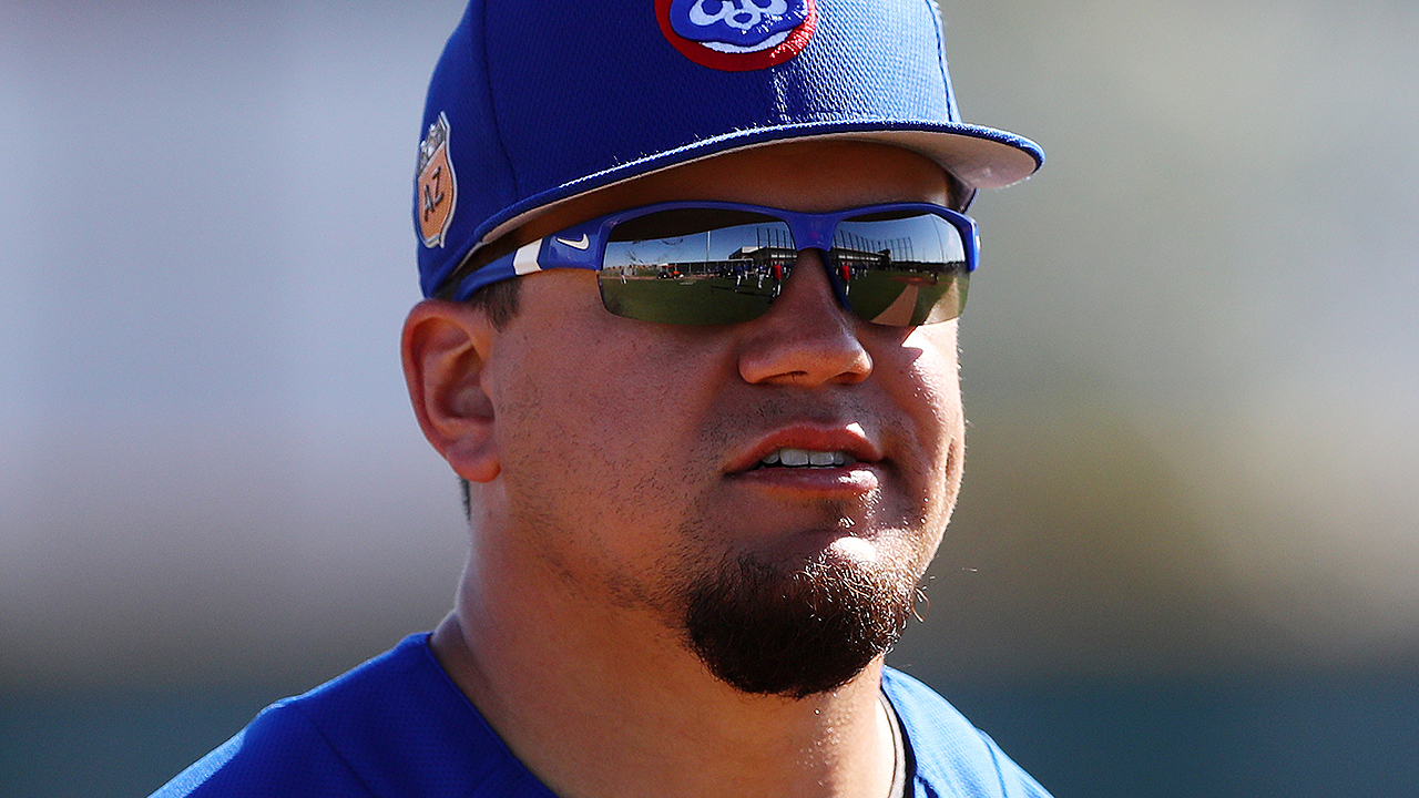 Schwarber after catching: 'Everything's good'