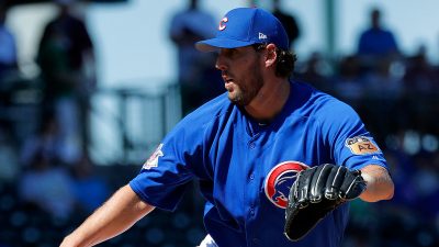 Lackey glad to get into game routine vs. Italy