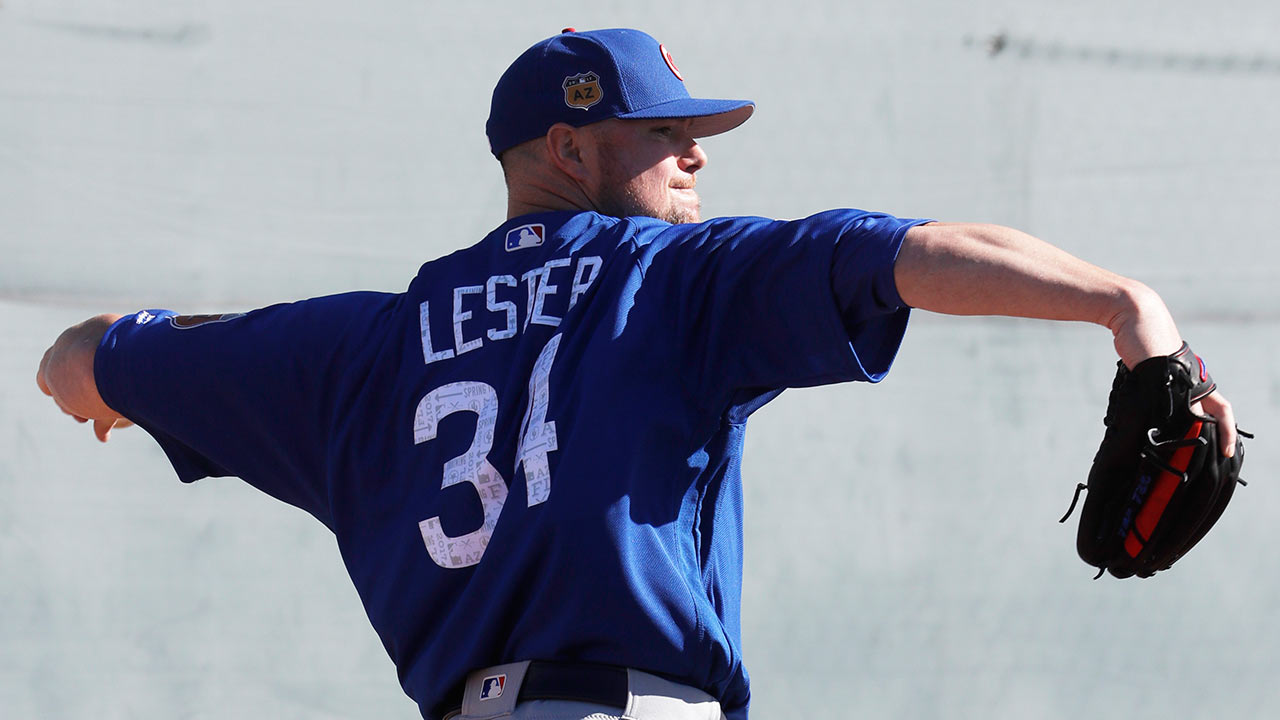 Cubs name Lester Opening Day starter