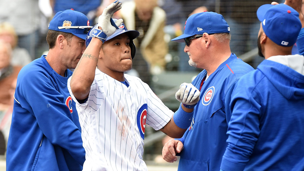 Russell, Contreras pace Cubs with 2-RBI days