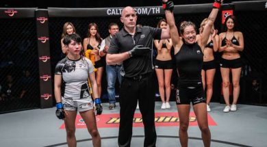 world champion Angela Lee