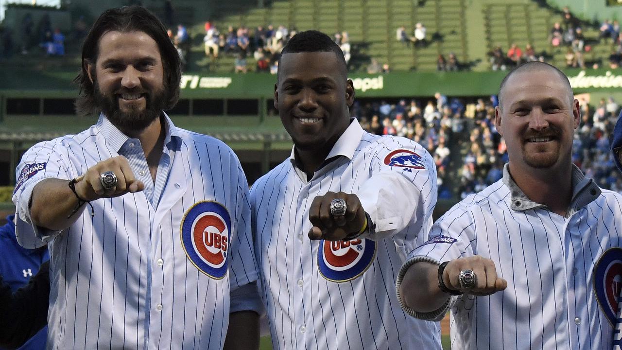 Hammel, Soler and Wood receive WS rings