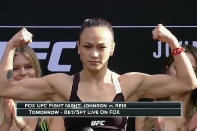 Namajunas vs Waterson Weigh-in