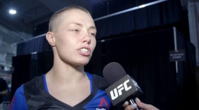 Rose Namajunas Backstage Interview