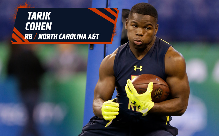 Bears take RB Cohen in Round 4