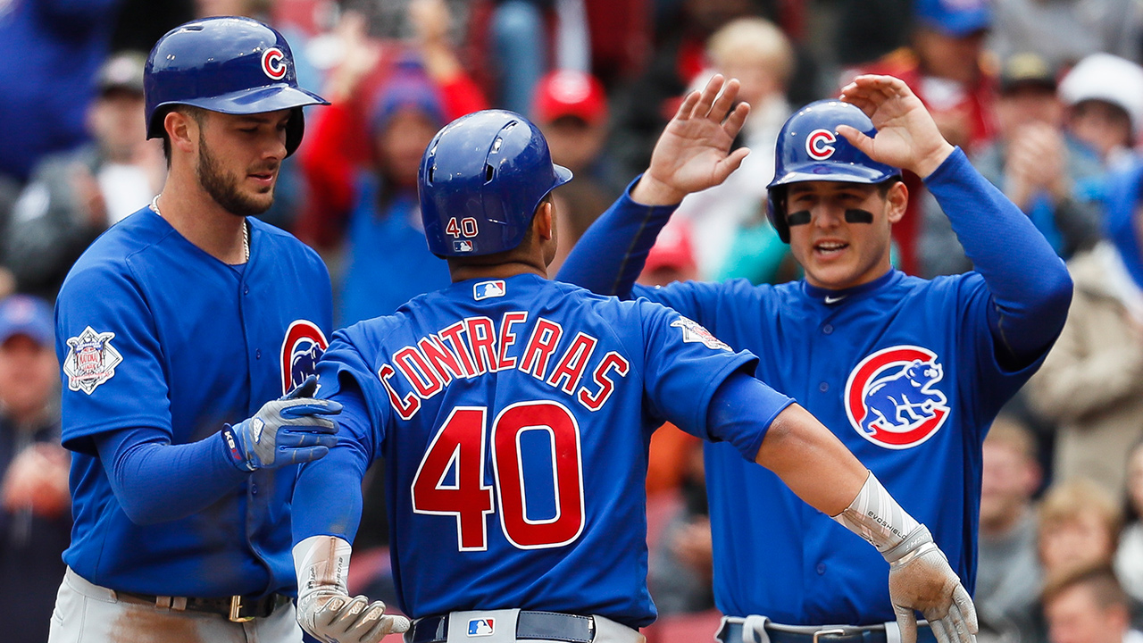 Contreras' slam leads Cubs' HR show in Cincy