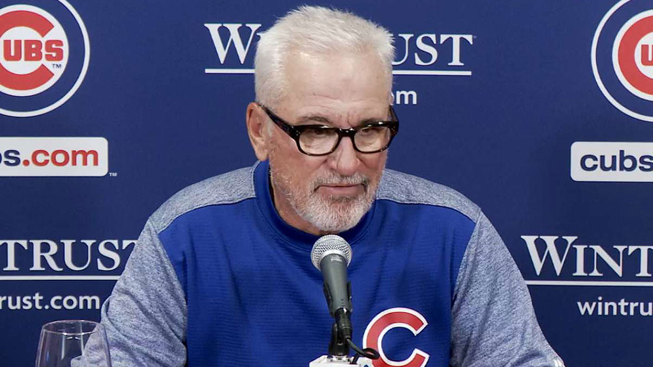 Cubs toast Maddon after signature victory