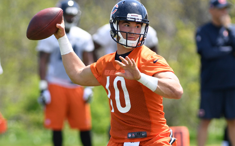 Trubisky impresses in first pro practice