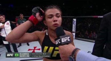 Claudia Gadelha Octagon Interview