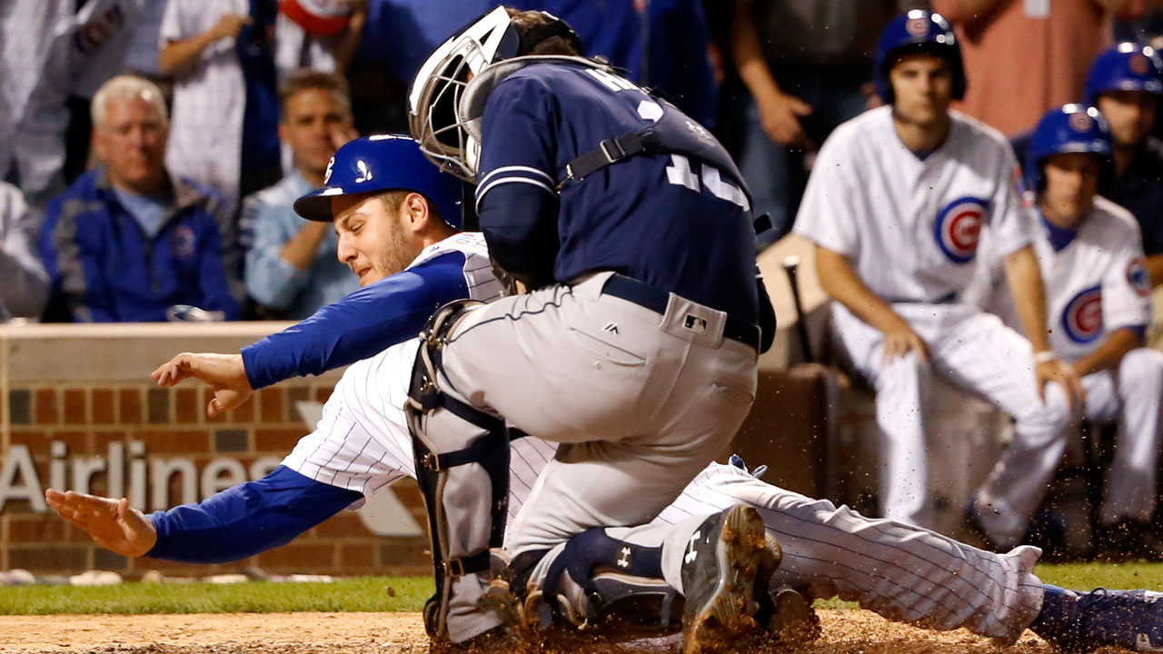 Cubs, Padres don't mince words on collision