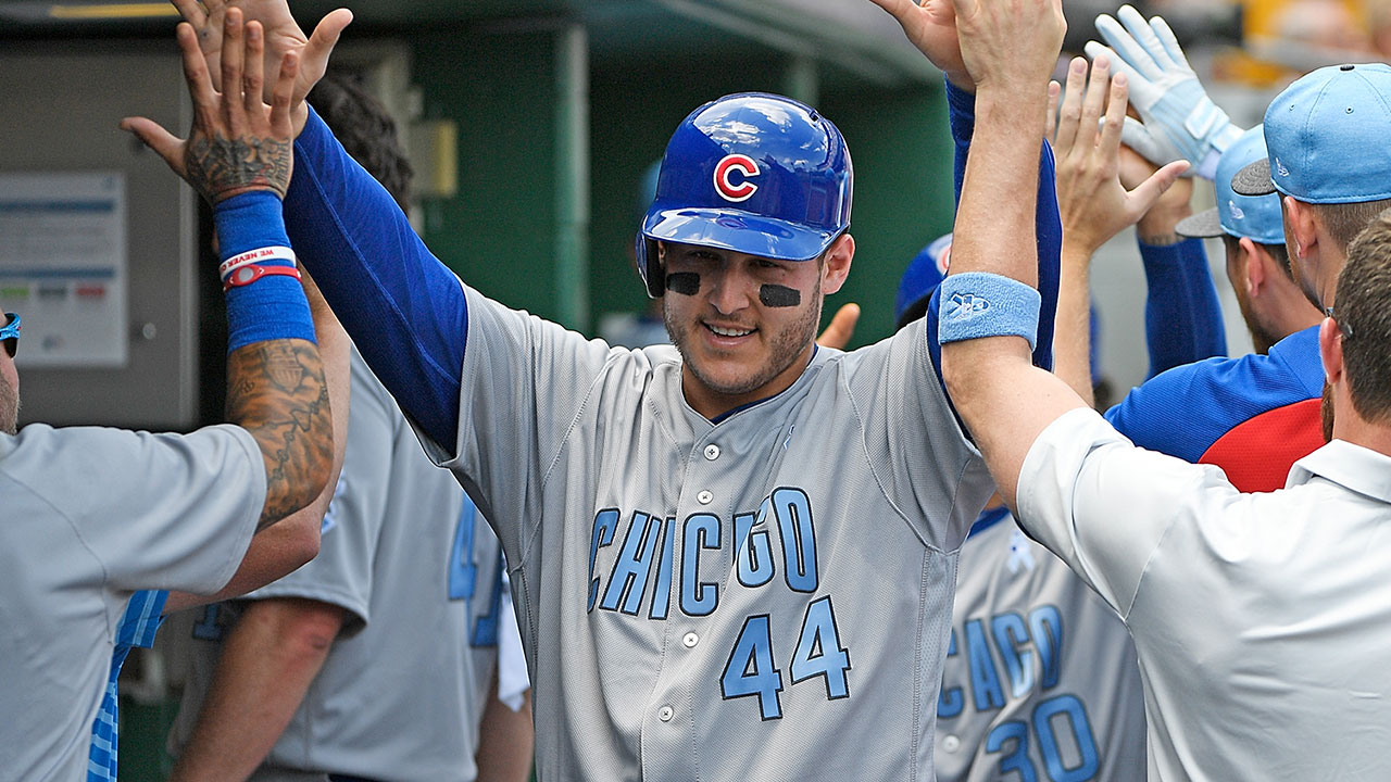 Rizzo stays scorching hot while batting leadoff