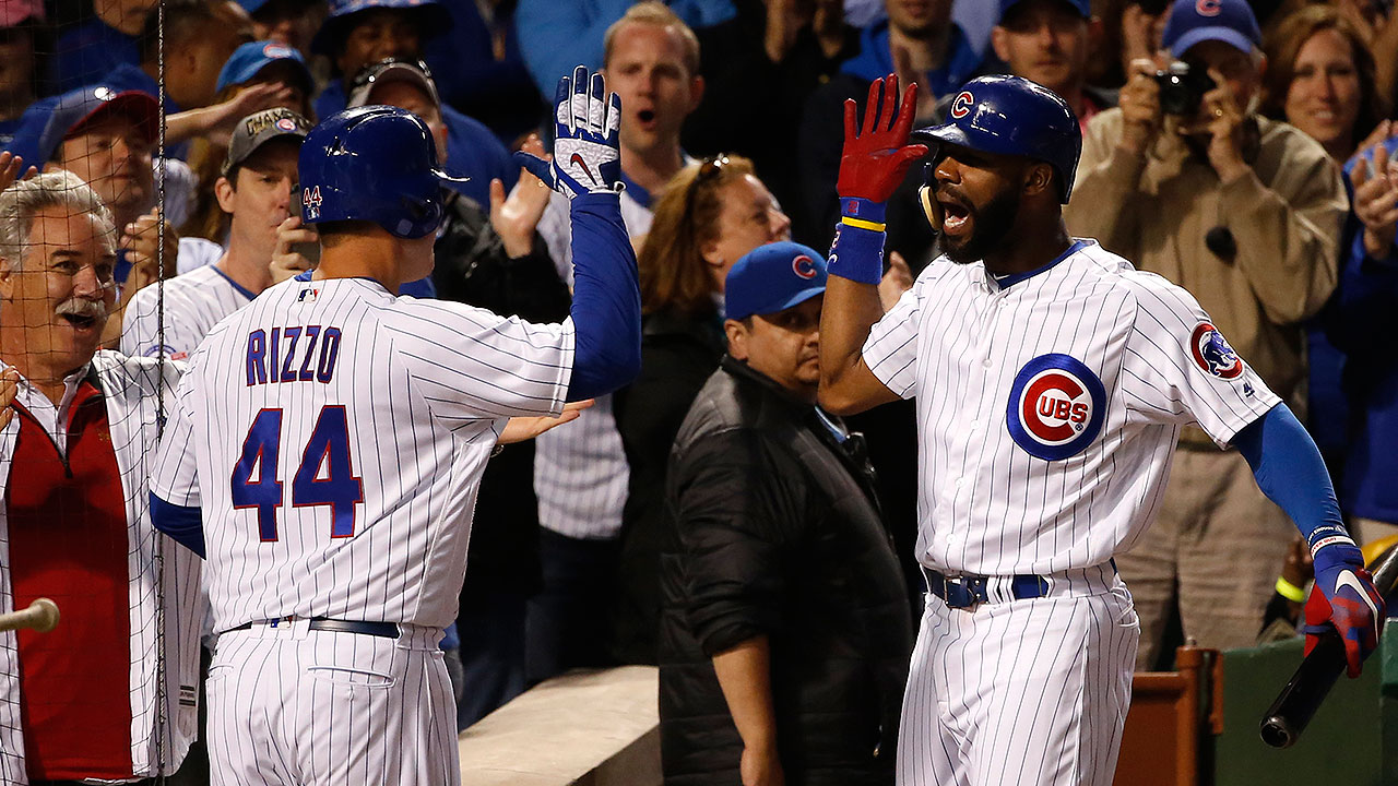 Rizzo, Heyward club Cubs to 5th straight win