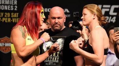 Cris Cyborg vs Tonya Evinger Weigh-In