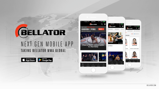 Bellator Launches Global Next Generation Mobile App